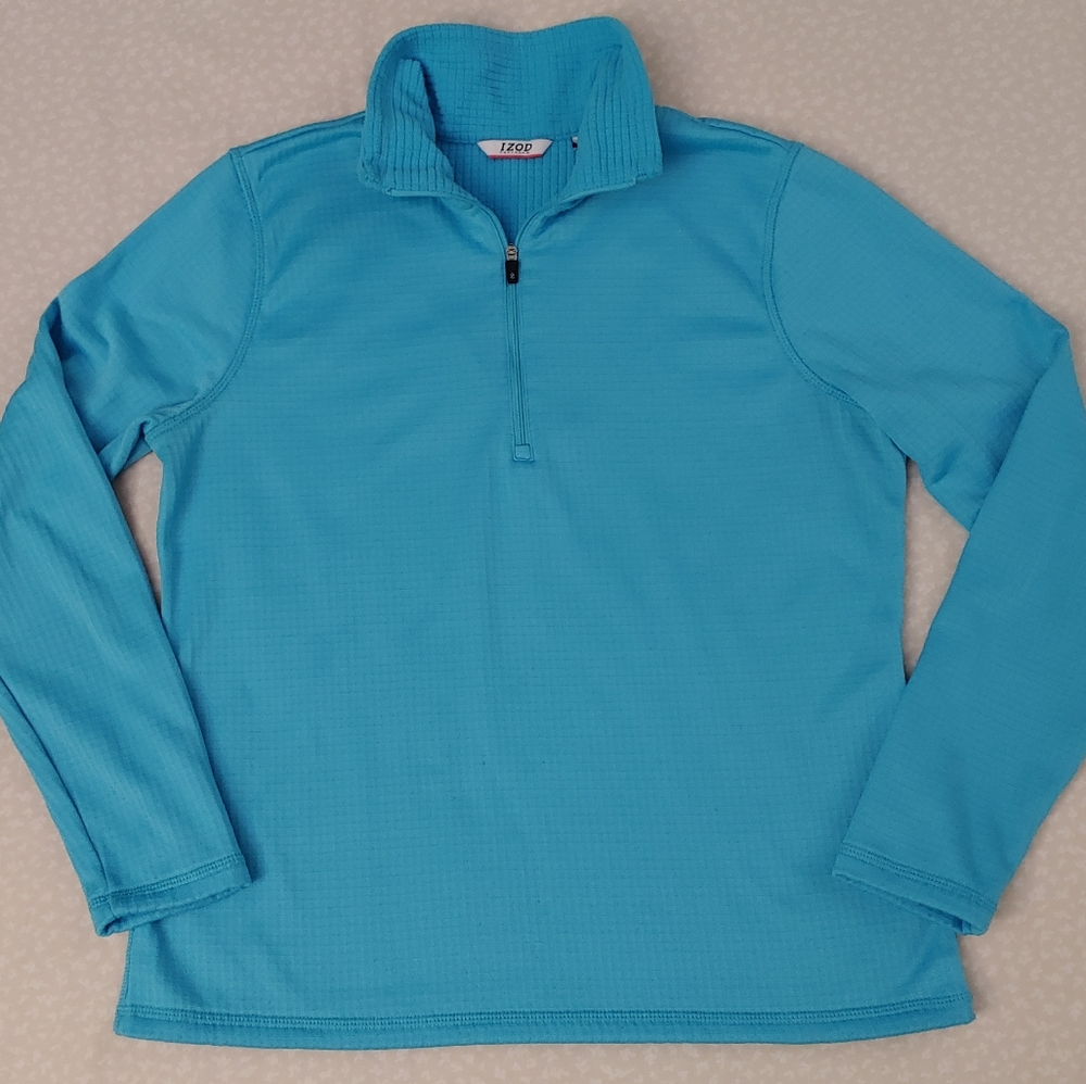 Izod Fleece Quarter Zip Top